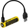 Аккумулятор NITECORE NL1475R 14500 Li-Ion 3.7V 750 мАч, USB 1404380