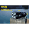 Фонарь NITECORE TM28, комплект 4×18650 3100 mAh 1610 6