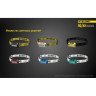 Налобный фонарь NITECORE NU10 Green High Performance, зелёный (15989)