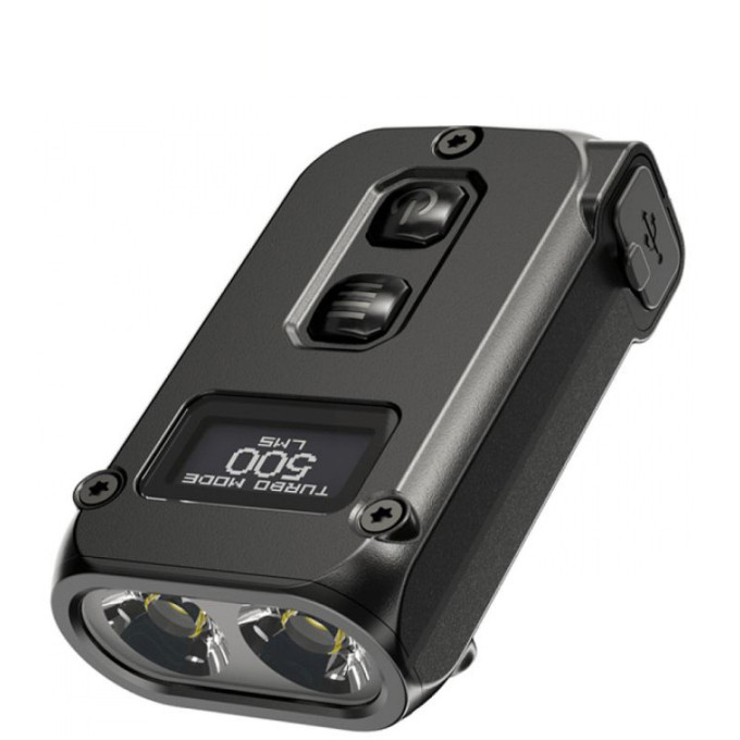 Фонарь NITECORE TINI2, 2× OSRAM P8, чёрный 19733